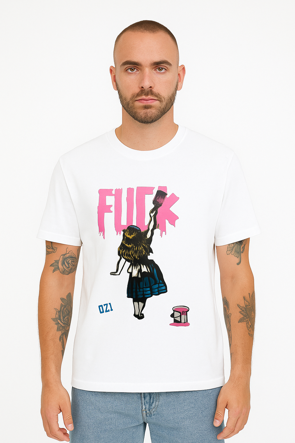 Ανδρικό T-Shirt Fuck “DECIBEL”