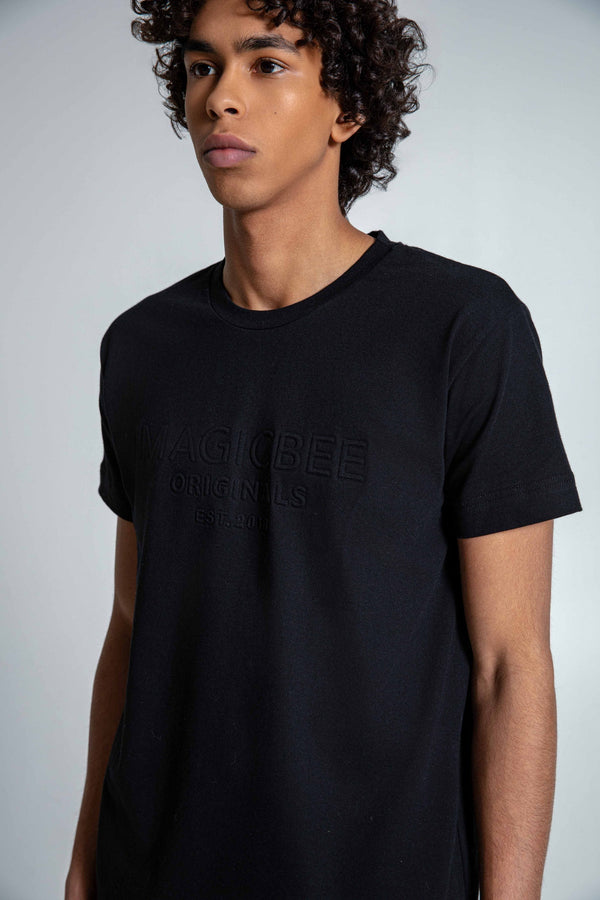 MAGICBEE ORIGINALS EMBOSSED LOGO - BLACK