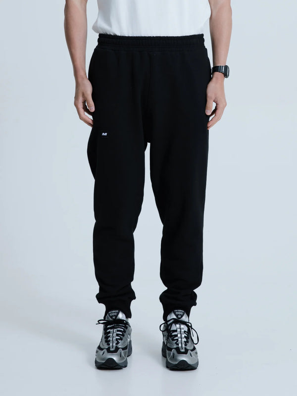 MagicBee Monogram Logo Pants- Black