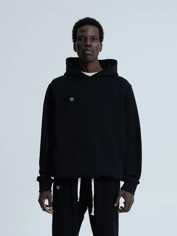 MagicBee Metallic Logo Hoodie - Black