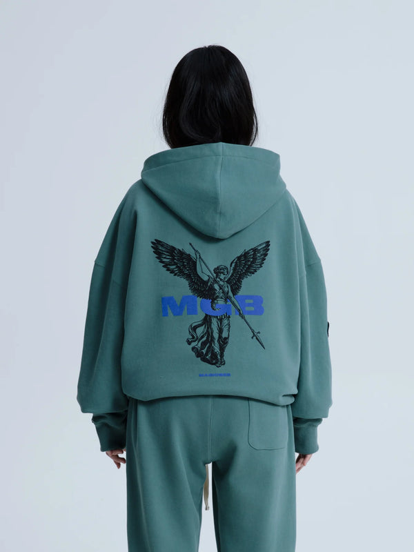 MagicBee Archangel Logo Hoodie - Green