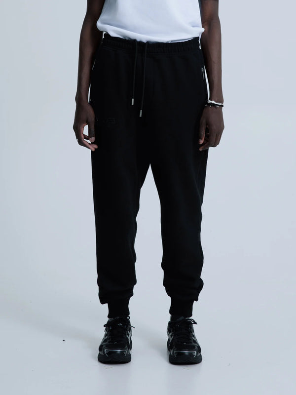 MagicBee Originals 3D Logo Zip Pants - Black