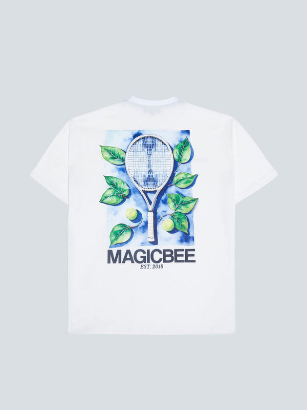 MAGICBEE RACKET TEE - OFF WHITE