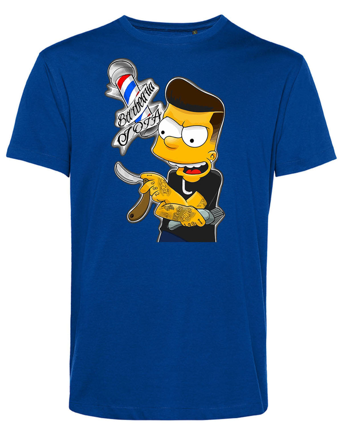 Ανδρικό T-Shirt Simpsons Barber “DECIBEL”