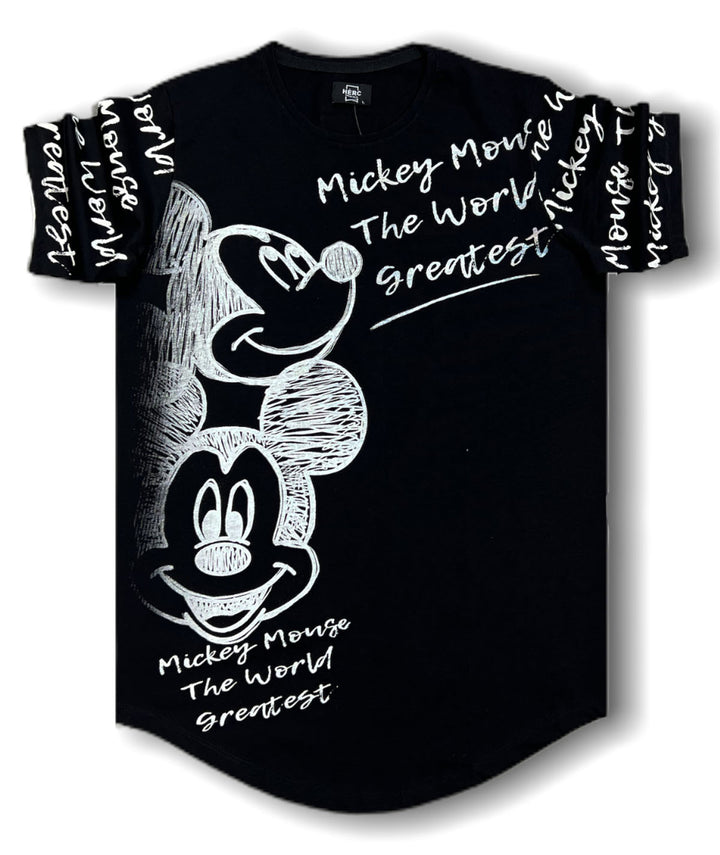 Ανδρικό T-Shirt Mickey Logo “HERC” (7657867936002)