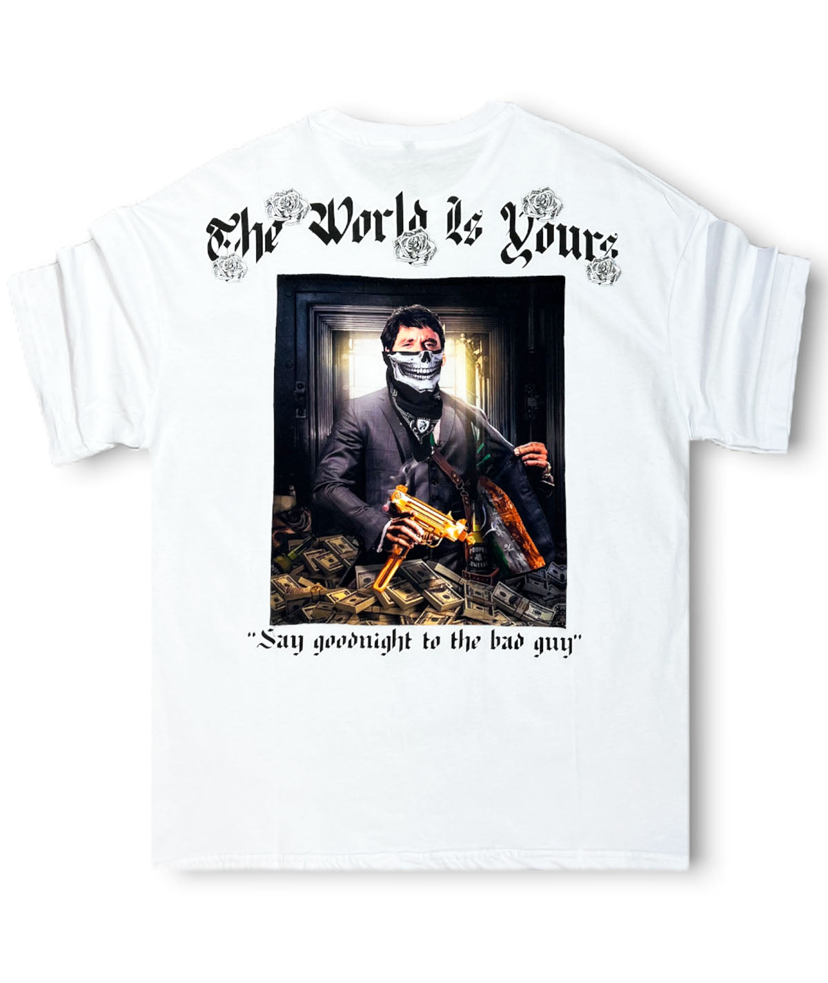 Ανδρικό T-Shirt Oversized Scarface “Montaz Collection” (7704753209602)