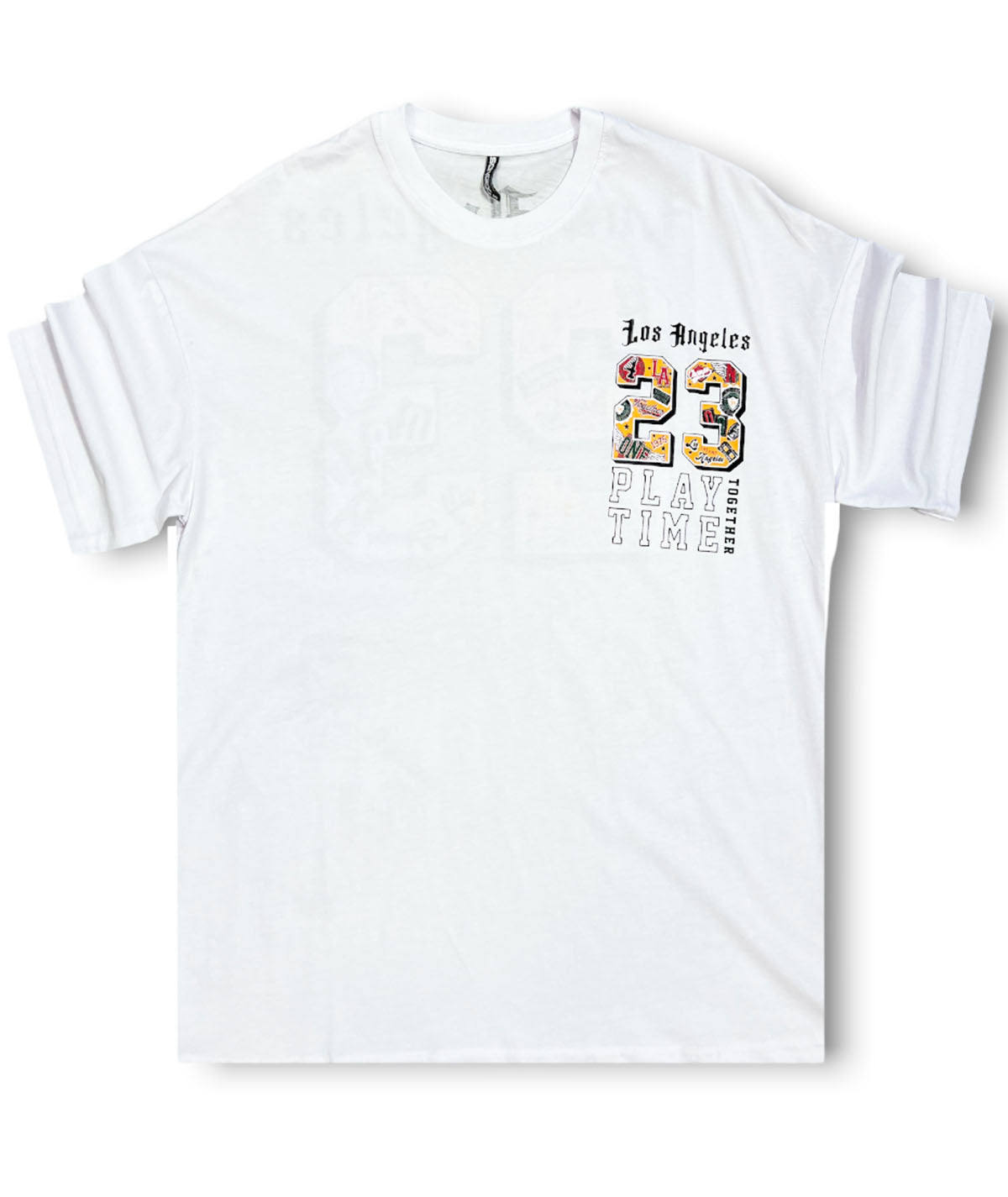 Ανδρικό T-Shirt Oversized Mickey Goofy “Montaz Collection” (7704600641794)