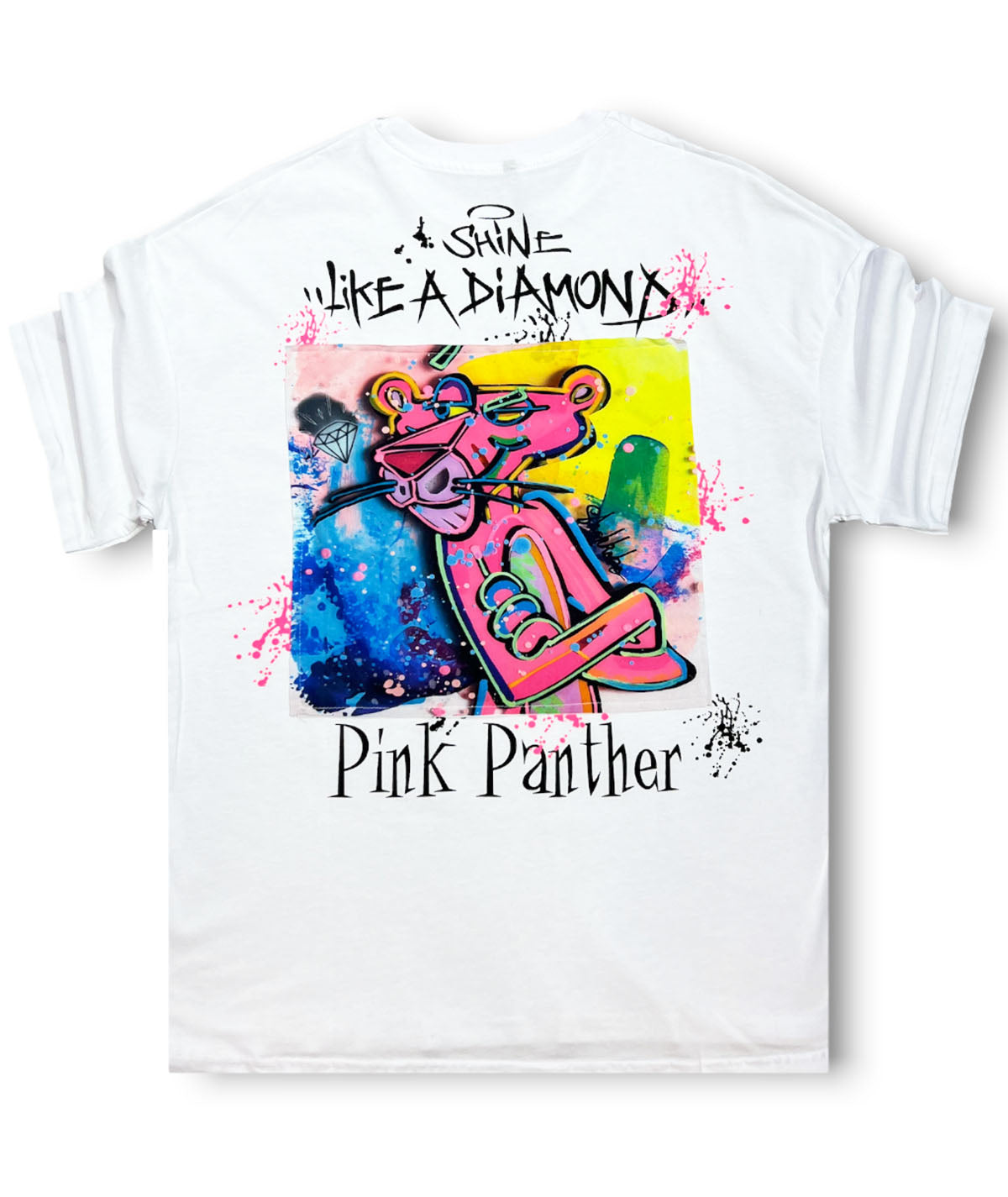 Ανδρικό T-Shirt Oversized Pink Panther “Montaz Collection” (7704782930178)