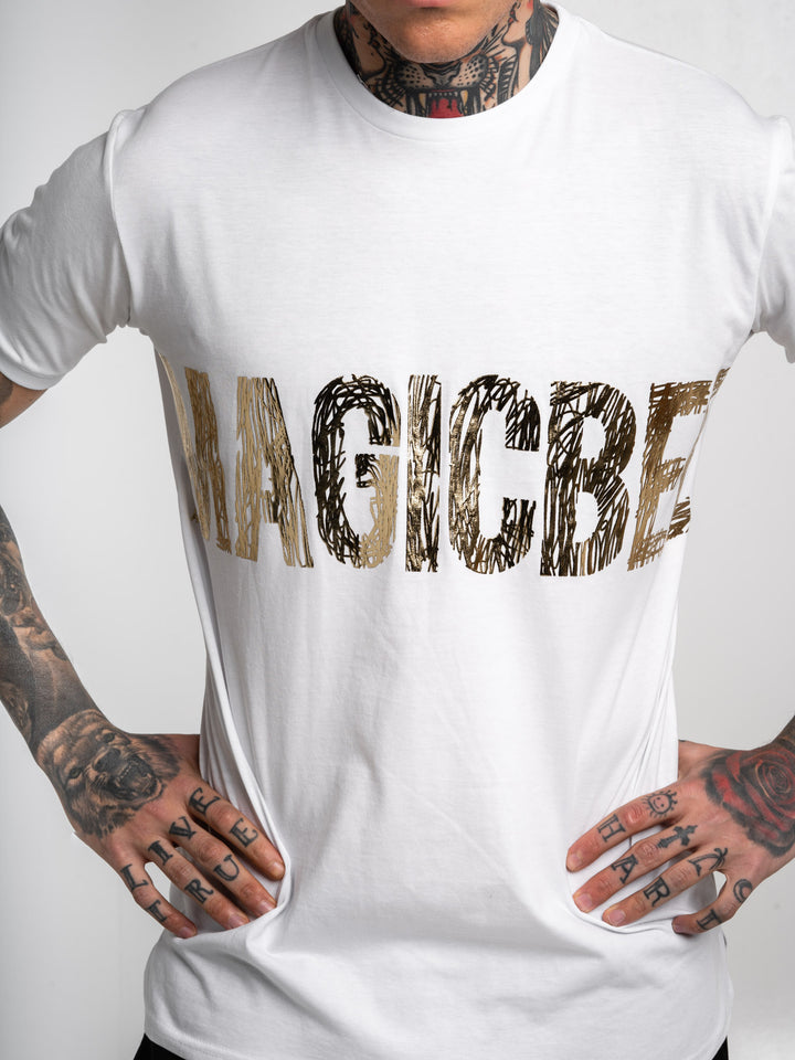 Ανδρικό t-shirt MagicBee Gold Foil Tee “MAGIC BEE” (7608209375490)