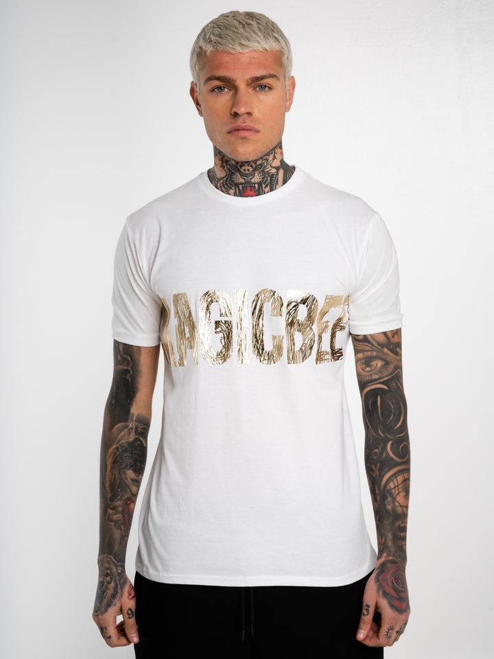 Ανδρικό t-shirt MagicBee Gold Foil Tee “MAGIC BEE” (7608209375490)