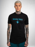 Ανδρικό t-shirt MagicBee Classic Petrol Logo Tee “MAGIC BEE” (7608230412546)
