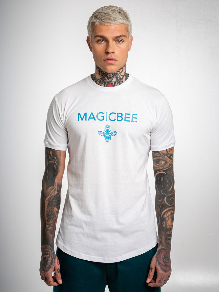 Ανδρικό t-shirt MagicBee Classic Petrol Logo Tee “MAGIC BEE” (7608234836226)