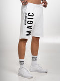 Ανδρική Αθλητική Βερμούδα Magicbee Glossy Logo Shorts "MAGIC BEE" (7642306052354)