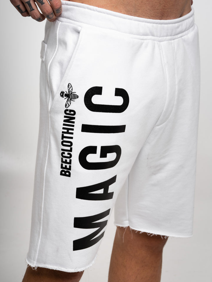 Ανδρική Αθλητική Βερμούδα Magicbee Glossy Logo Shorts "MAGIC BEE" (7642306052354)