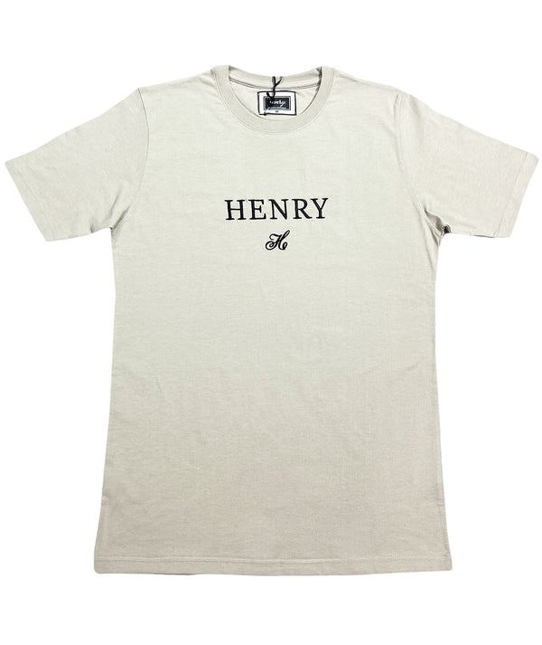 Ανδρικό t-shirt CORNSILK CENTER LOGO“HENRY” (6653804511396)