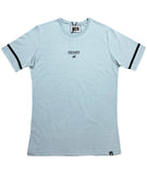 Ανδρικό t-shirt WITH BLACK STRIPE SLEEVES “HENRY” (6653807558820)