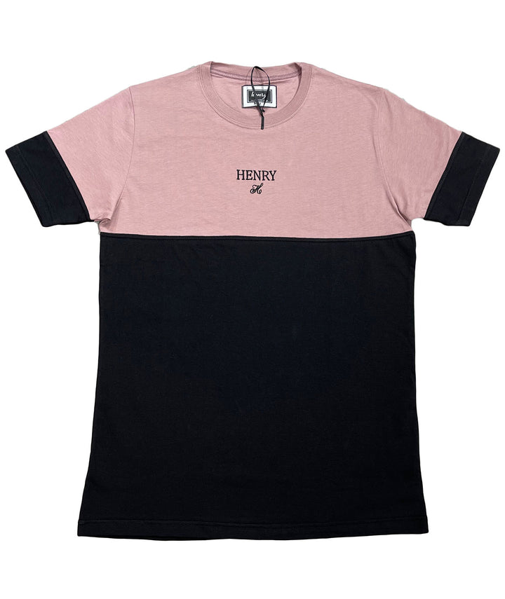 Ανδρικό t-shirt SOMON HALF BLACK “HENRY” (6653828006052)