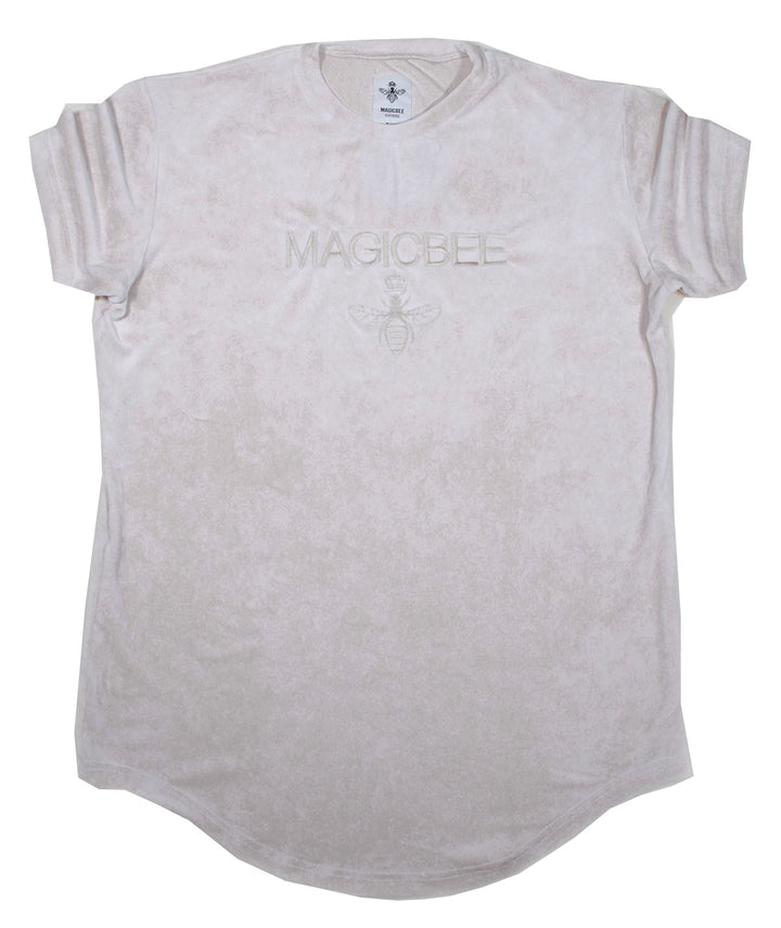 Ανδρικό t-shirt Embroidery Logo - Creme "MAGIC BEE" (7490814247170)