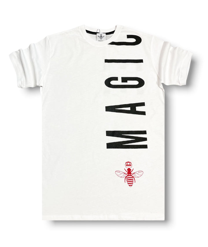 Ανδρικό t-shirt MagicBee Vertical Logo Tee “MAGIC BEE” (7608201707778)