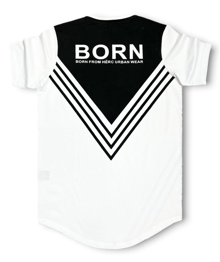 Ανδρικό T-Shirt Born Logo and Stripes “HERC” (7633429266690)