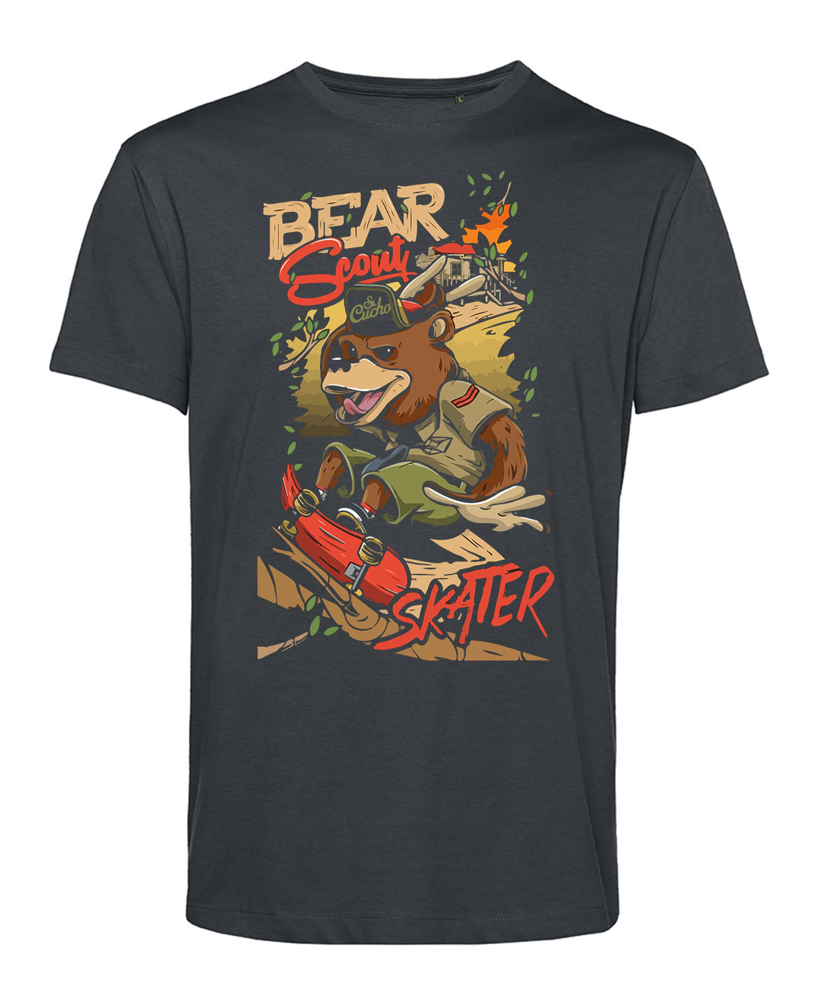 Ανδρικό T-Shirt BEAR SKATER “Montaz Collection”
