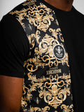 Ανδρικό T-Shirt MAGICBEE HALF ASSYMETRIC - CHAINS “MAGIC BEE” (7679217467650)