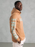 MAGICBEE DOUBLE LOGO HOODIE - CAMEL (7818220044546)