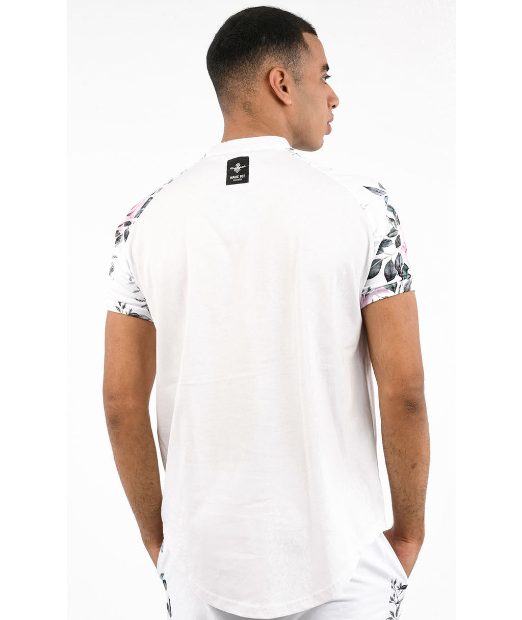 Ανδρικό t-shirt Raglan Floral “MAGIC BEE” (6622934991012)